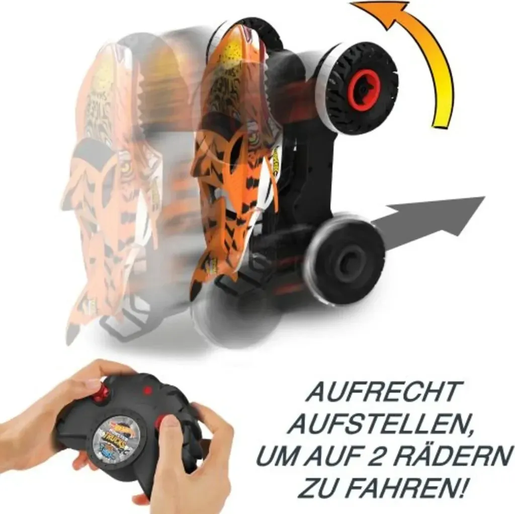 Monster Truck Télécommandé Tiger Shark 1:15 Idéal pour Jeu Extérieur - 12