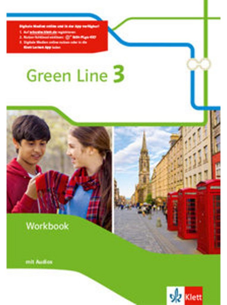 Green Line 3. Workbook mit Audios. Neue Ausgabe Immagine del prodotto 