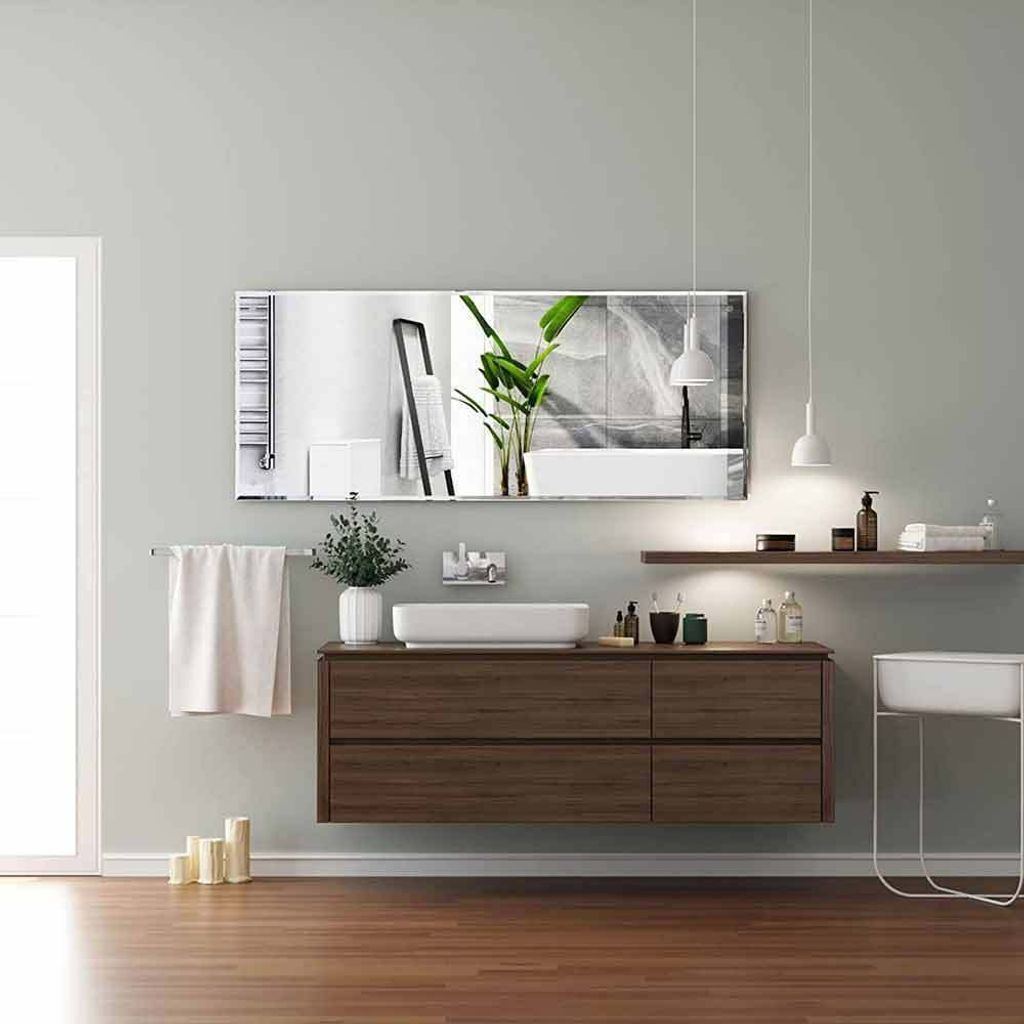 Klebespiegel Spiegel, HD Groß Wandspiegel Selbstklebender, Produktbild 5