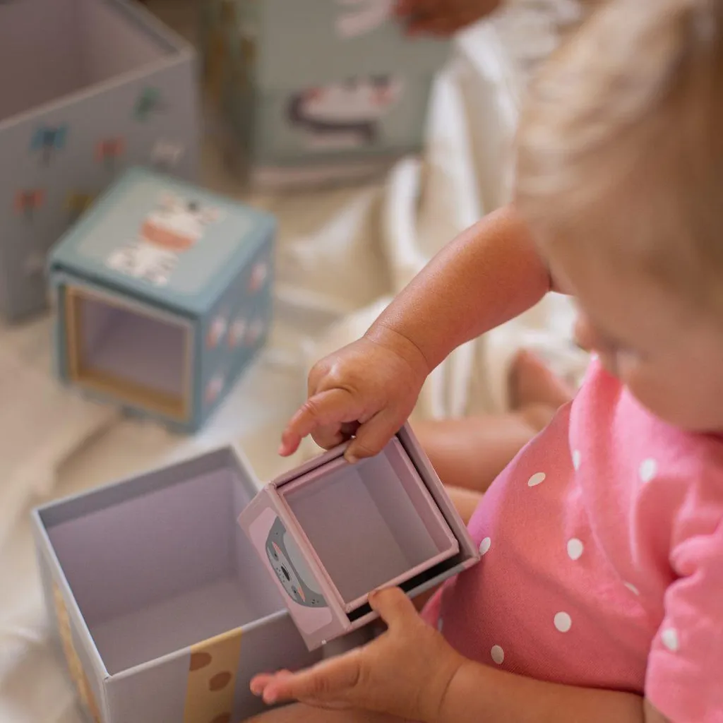 Jouet éducatif à empiler en carton solide : finie la frustration