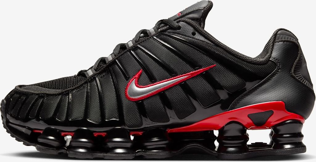 Nike Shox TL "Black University Red" Schwarz/Rot, Größe: 36,5