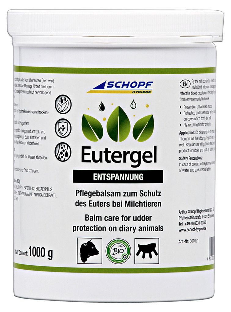 Eutergel grün - Eutergel grün - 1000g Produktbild 