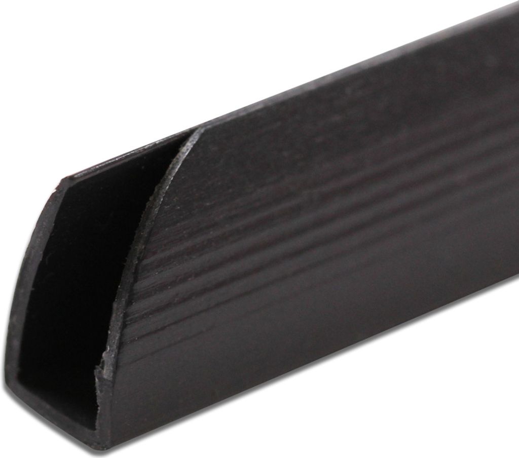 Klemmschienen zum Binden von Dokumenten, ohne Lochungen, schwarz, 4 mm, 100 Stück, für bis zu 15 Blatt