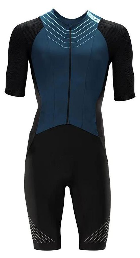 Huub Pinnacle Kurzarm-trisuit Blau M Mann Blau M