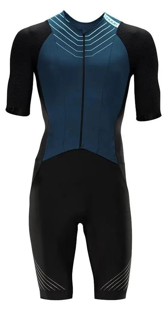 Huub Pinnacle Combinaison Triathlon : Flexibilité et Vitesse Homme Bleu M