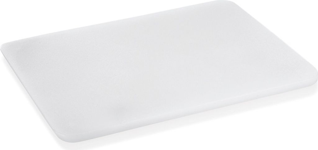 5x Schneidebrett weiß 40 x 30 x 2 cm Polyethylen