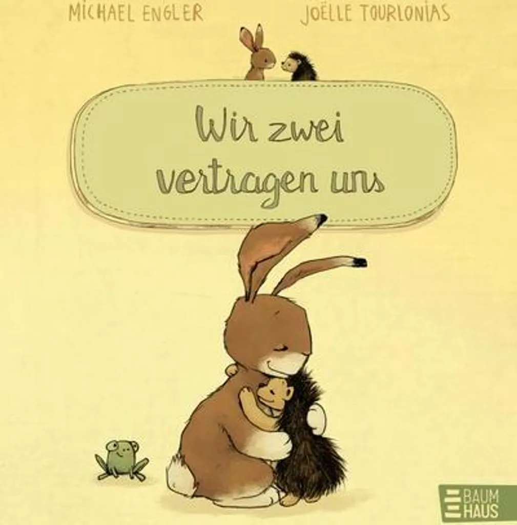 Livre Wir zwei vertragen uns : album illustré pour enfant sur l'amitié