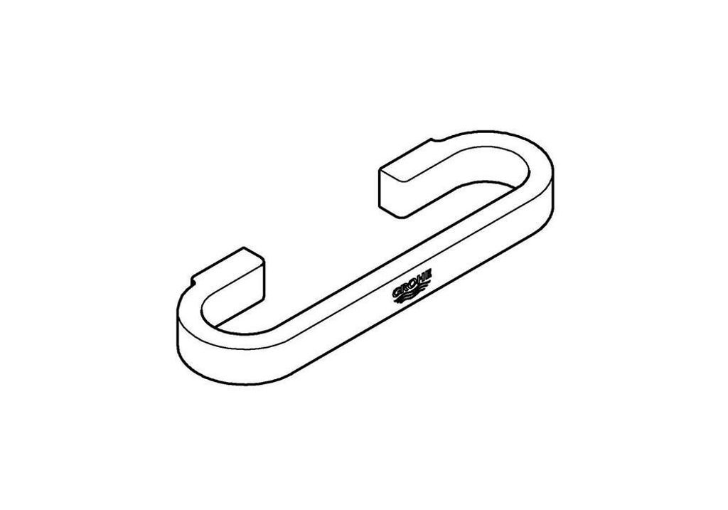 GROHE Selection, Chróm, Kov, Chróm, 1 kusov, 30 cm, 336 mm Obrázok produktu 