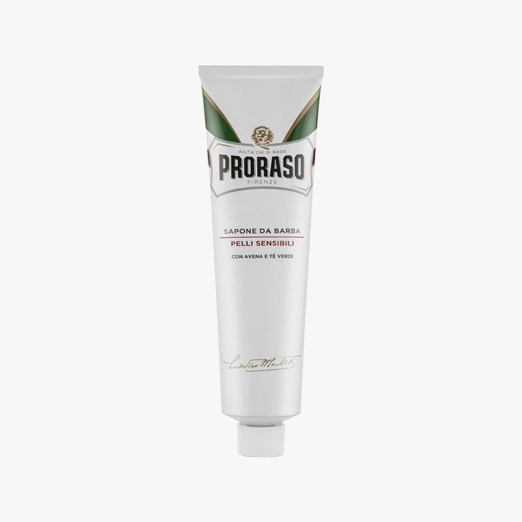 Proraso Shaving Cream White Sensitive Tube 150Ml (5.2Oz) Produktbild 
