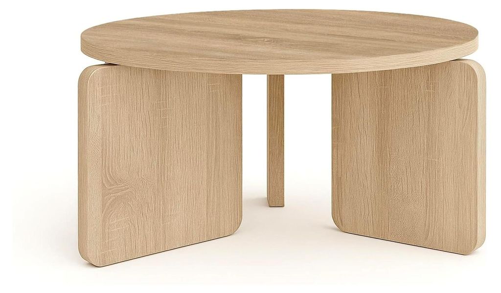 TAO Couchtisch, 60 oder 75 cm, minimalistisch und zeitlos