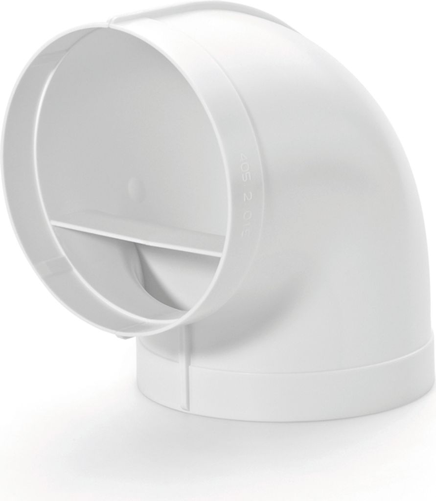 NABER R-RBV flow 150 ohyb potrubia 90° / biely / 150 mm Obrázok produktu 
