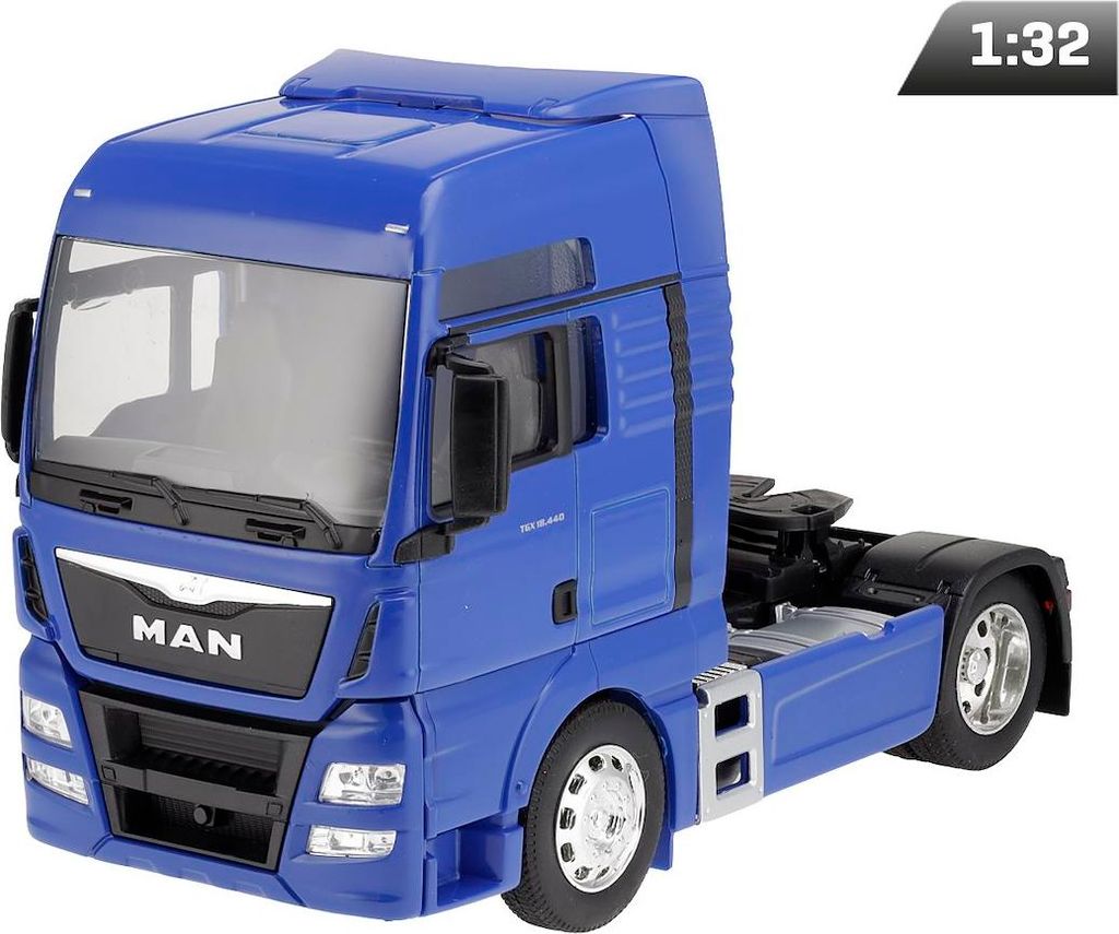 Modell 1:32, MAN TGX XXL, zweiachsige Zugmaschine, blau