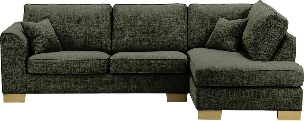 Rechtsseitiges Ecksofa Avos mit Schlaffunktion-Vitolini 097-1714-wax black