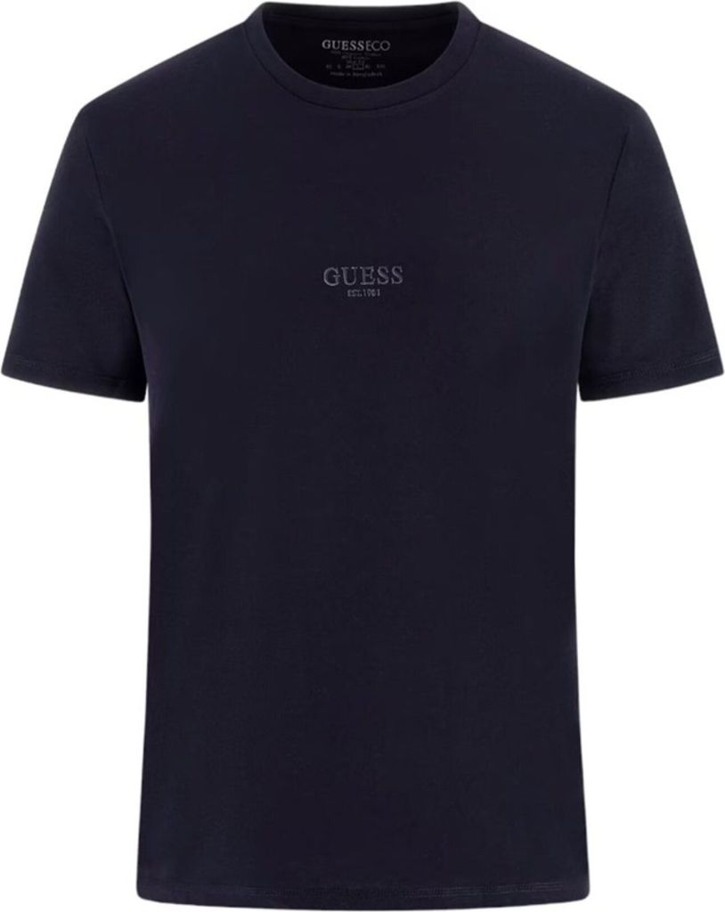 Guess Herren T-Shirt Blau 474973 : Größe - S Größe: S