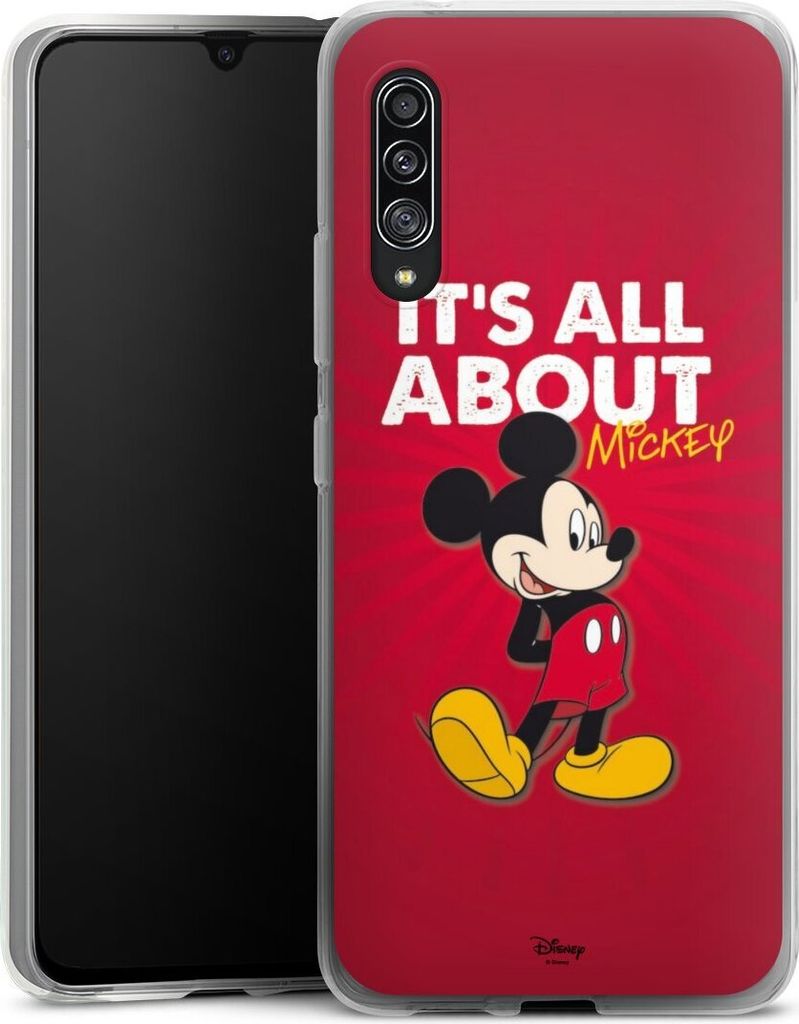 DeinDesign Handyhülle für Samsung Galaxy A90 5G Silikon Hülle Case Smartphone Schutzhülle Disney Maus Offizielles Lizenzprodukt