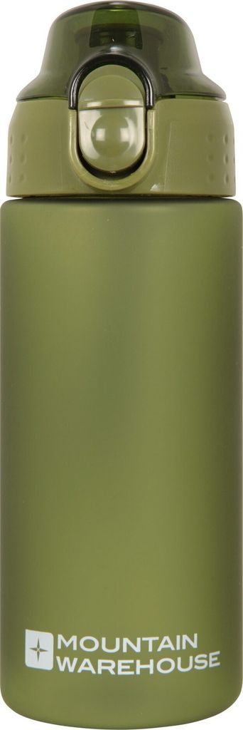 Mountain Warehouse - Wasserflasche, Druckdeckel, Ohne BPA, 500ml MW3255 (Einheitsgröße) (Khakigrün)