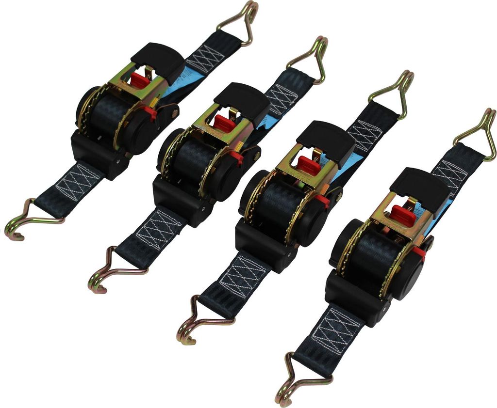 4x TRUTZHOLM Automatik Spanngurt Ratschenspanngurt Zurrgurt Produktbild 