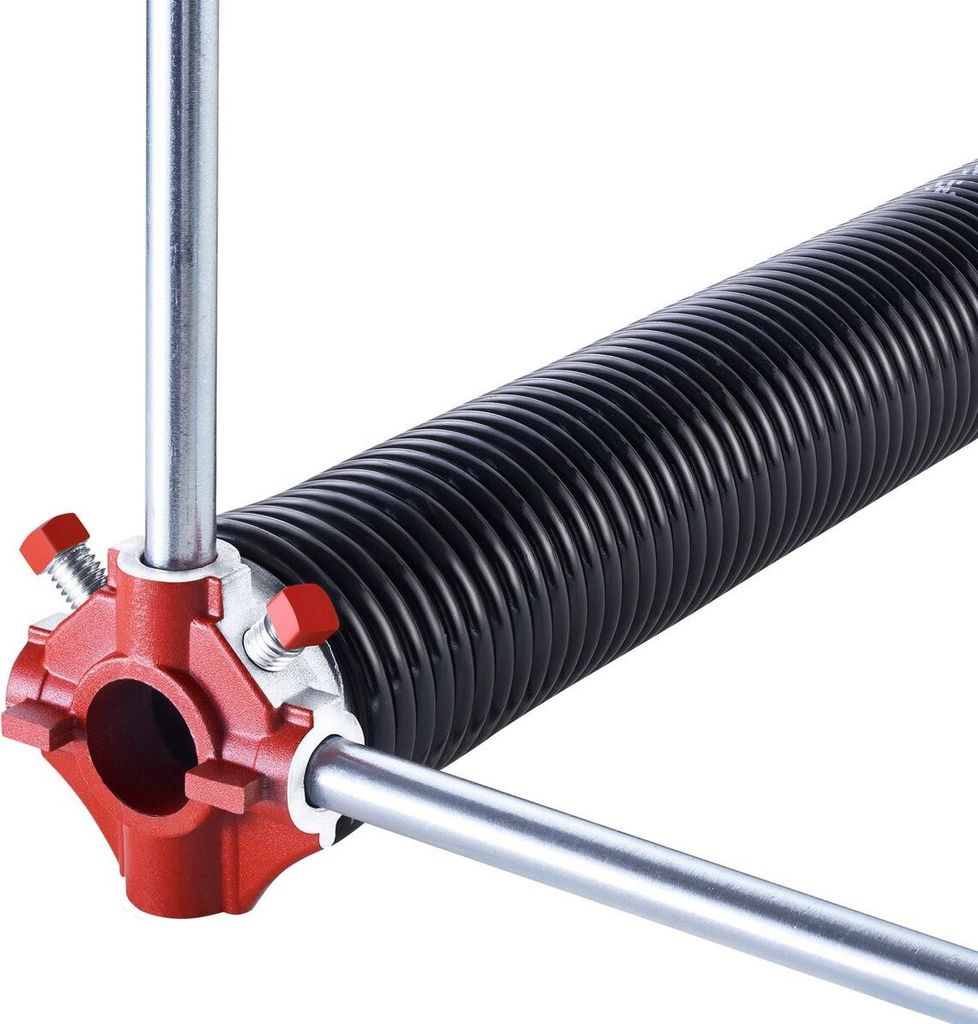 Garagentor-Torsionsfedern, Paar, 0,25 x 2 x 31 Zoll, mit Wickelstangen