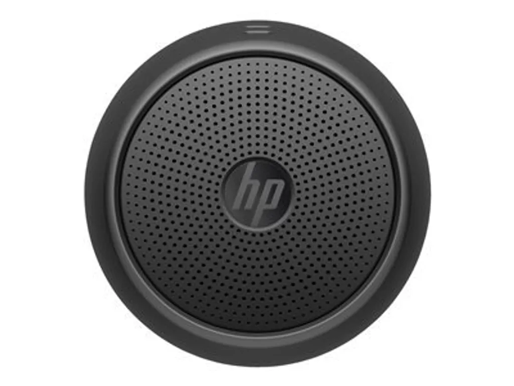 Enceinte nomade HP Bluetooth 360 noire - Audio portable pour smartphone