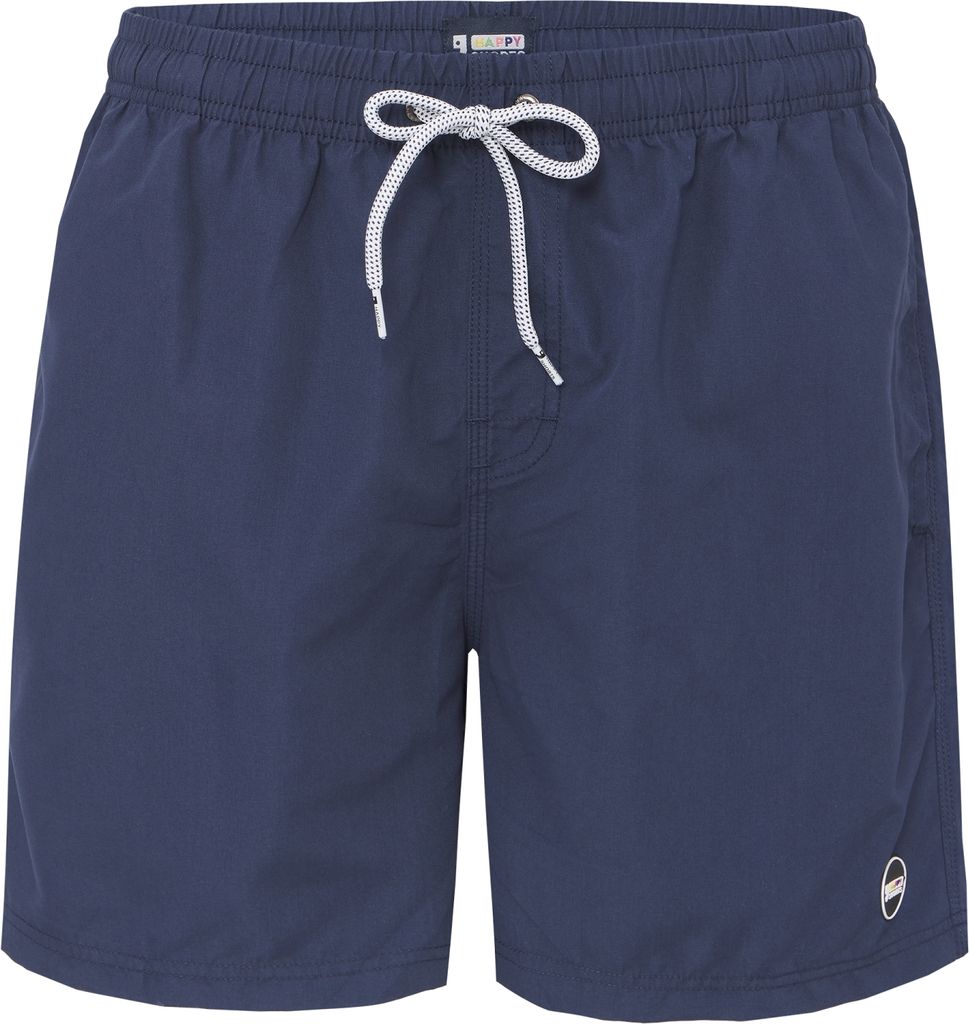 HAPPY SHORTS Herren Badeshorts Strandshort Navy S - XXL - Farbe: navy, Grösse: M