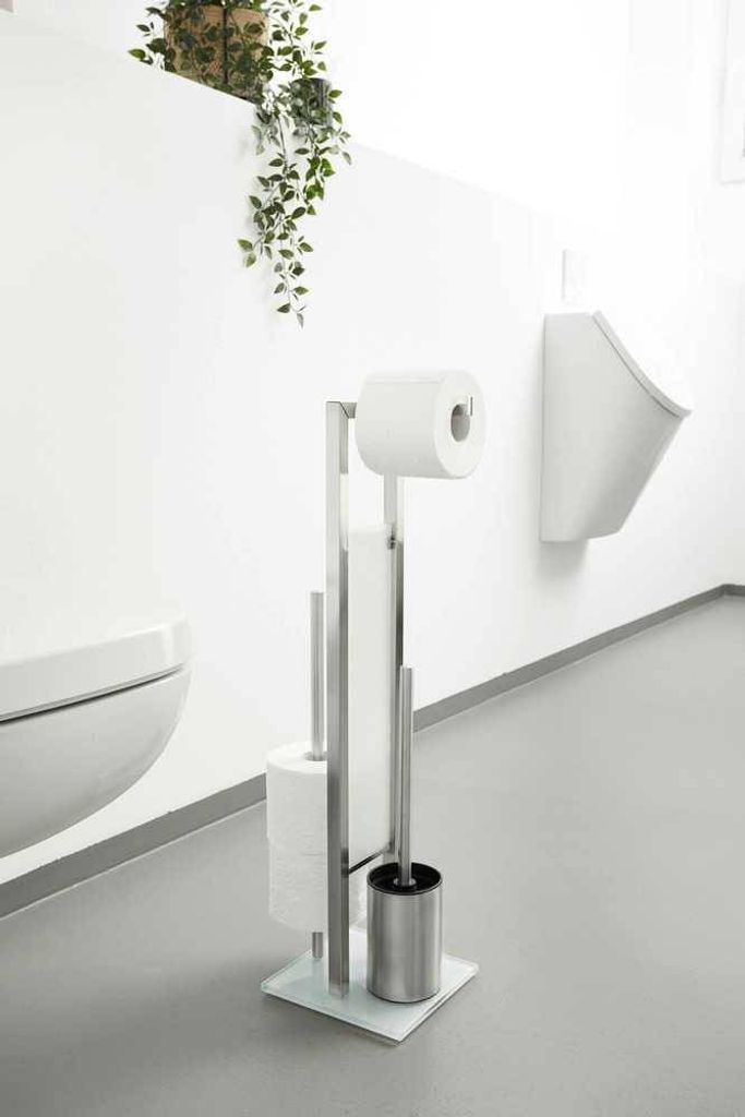 uchwyt na papier toaletowy i szczotka Rivalta70 cm stal Zdjęcie produktu 9
