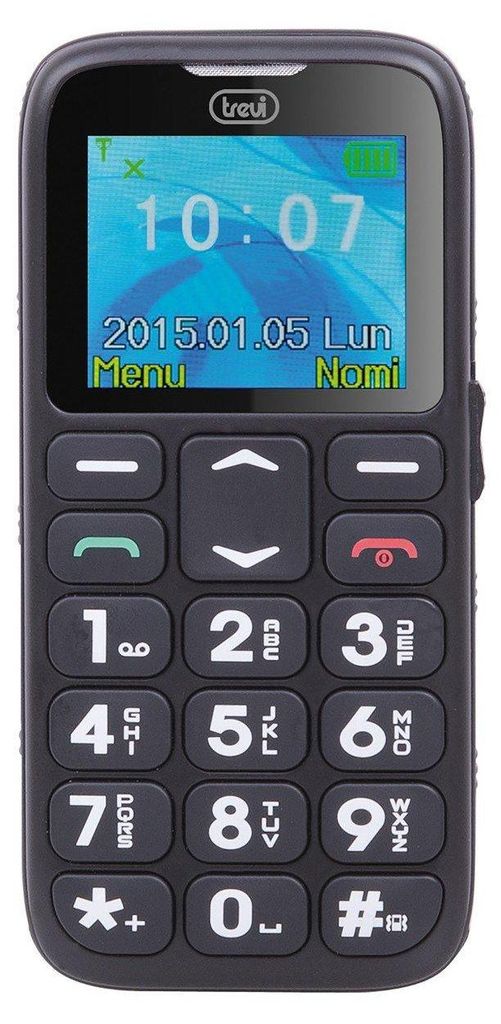 Trevi SICURO 10 telefono cellulare per anziani con tasti Immagine del prodotto 