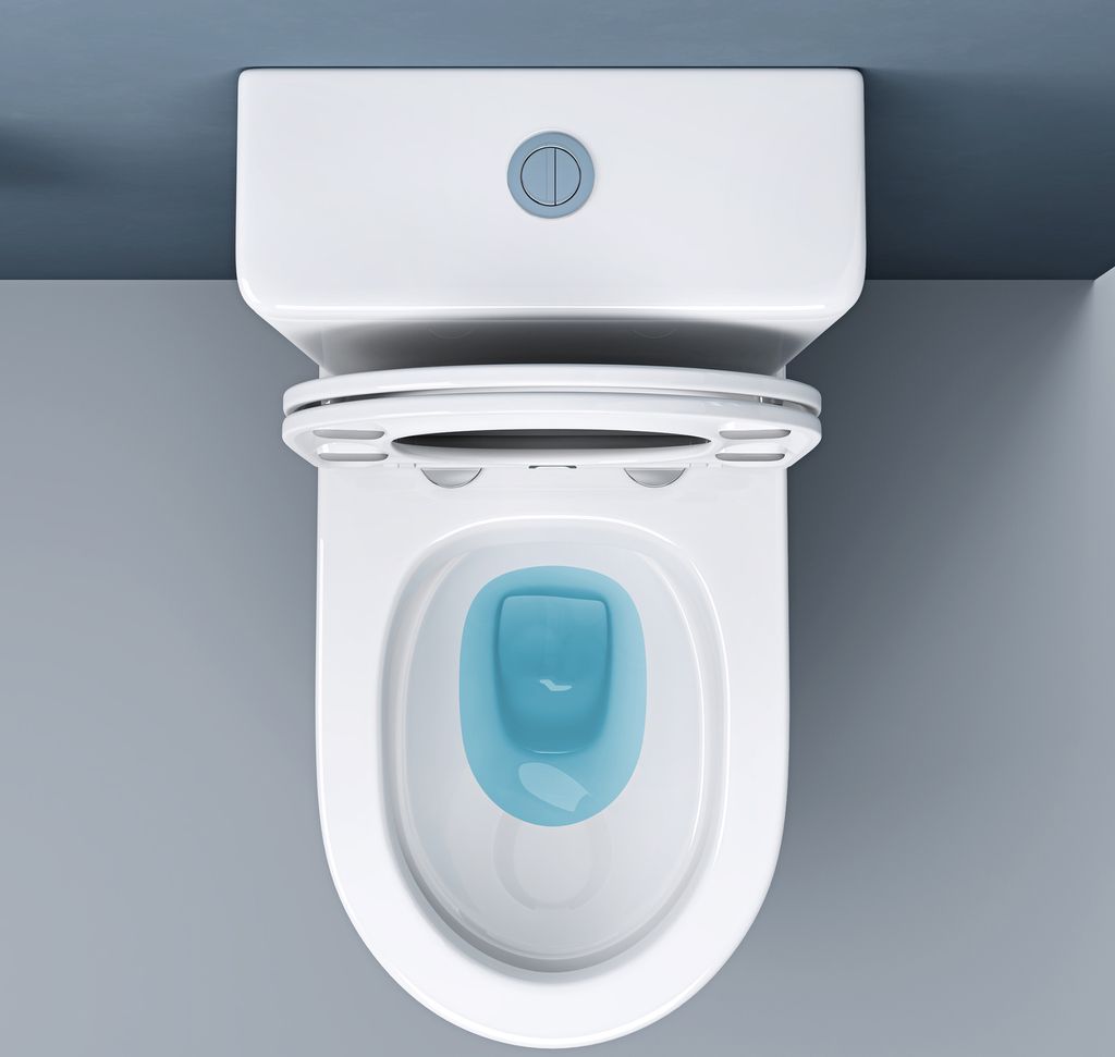 doporro Stand-WC mit Spülkasten komplett S179T neu inkl. Produktbild 5
