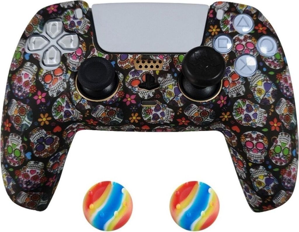 König Design Hülle kompatibel mit PlayStation PS5 Kunststoff Full Cover Handyhülle - Case Motiv 21