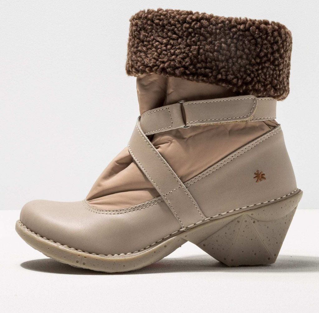 Art Stiefeletten Damen 1215 GRASS WAXED-NYLON SESAME/ OTEIZA Farbe Beige