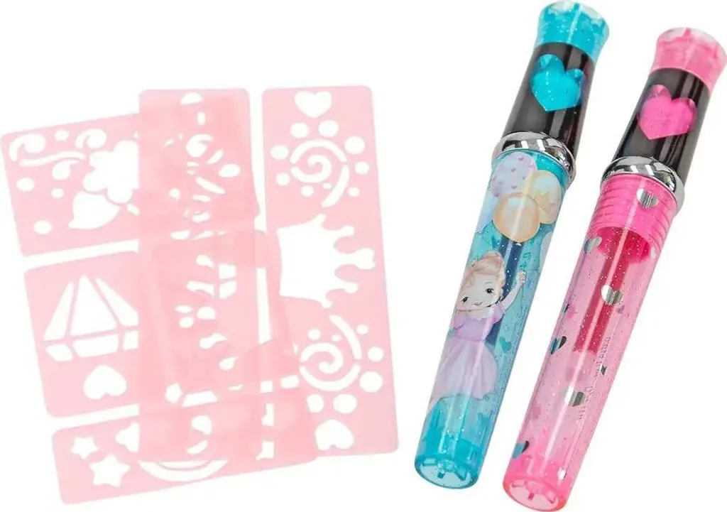 Activités Créatives Tatouage Paillettes Princesse Mimi pour Anniversaire