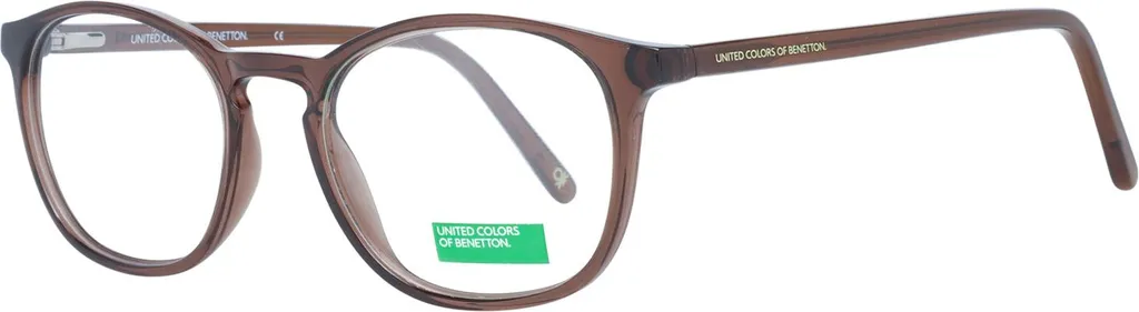 Monture de lunettes de vue Benetton BEO1037 Noir Brillant Taille 50