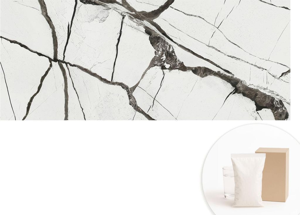 Fototapete - Wandbilder für Wohnzimmer - 208x146 cm - Dekorative Wandfolie - Modernes Design für Wanddekoration - Tapeten für Innenräume - Marm...