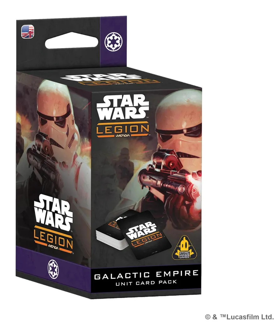 Pack de cartes Empire Galactique Star Wars Legion - Profils Actualisés