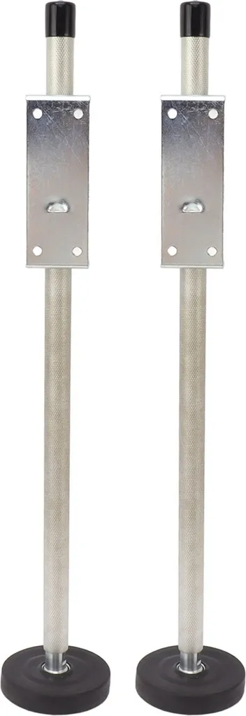Niveleur d'échelle réglable 60 cm avec pieds stables en acier robuste