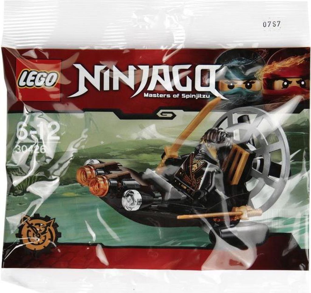 Polybag Ninjago getarntes Sumpfboot Produktbild 