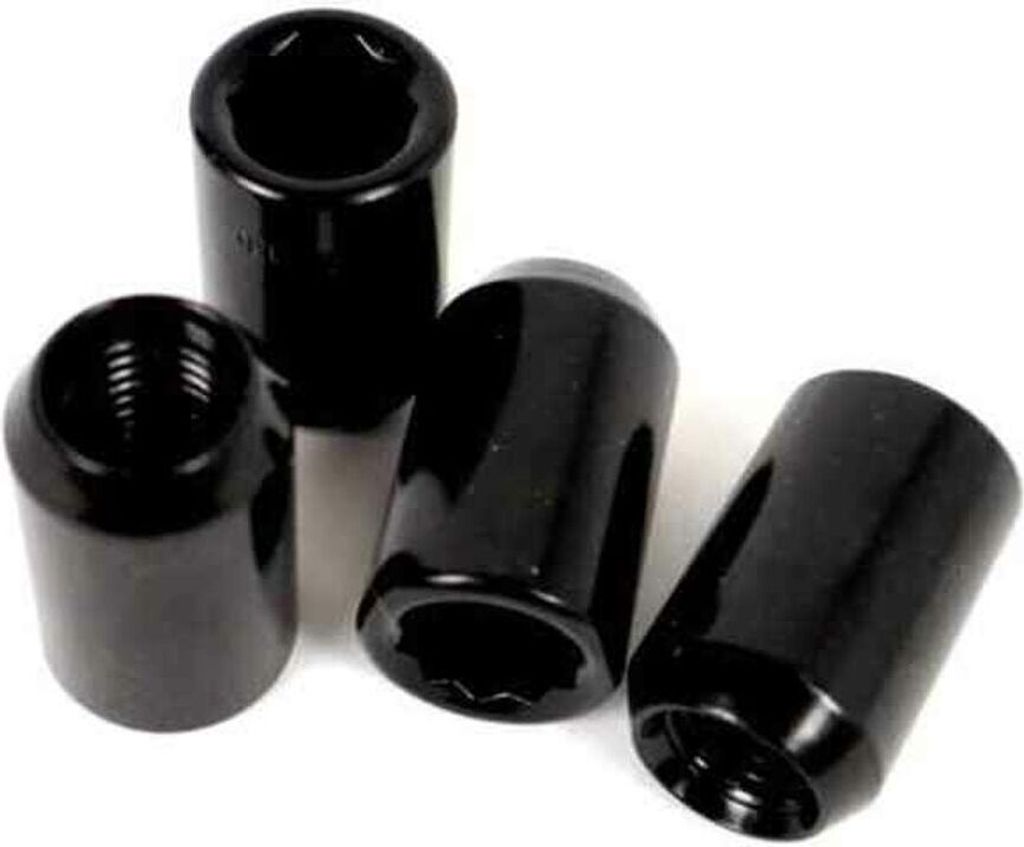 Mutter OMP OMPS09721201 M12 x 1,50 4 uds Schwarz