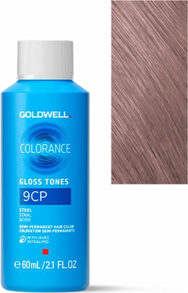 Goldwell Colorance Gloss Tones 9CP Steel 60 ml, Blond, 9CP, Produktbild 