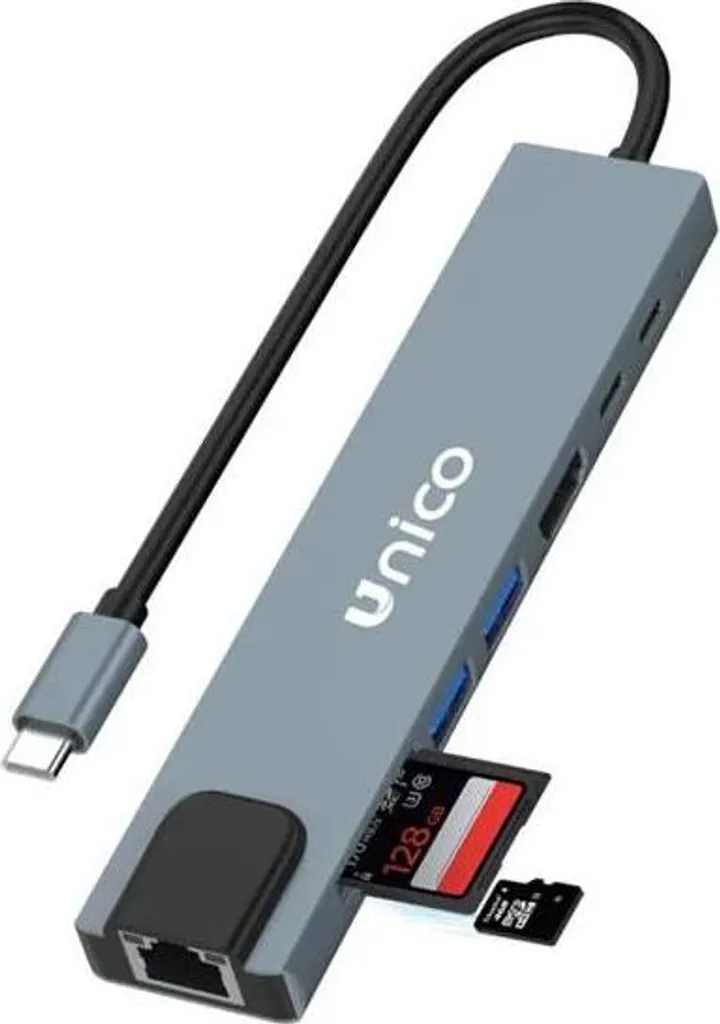 Universal Hub PC 100W Taglia Unica - Design Elegante e Connettività Totale