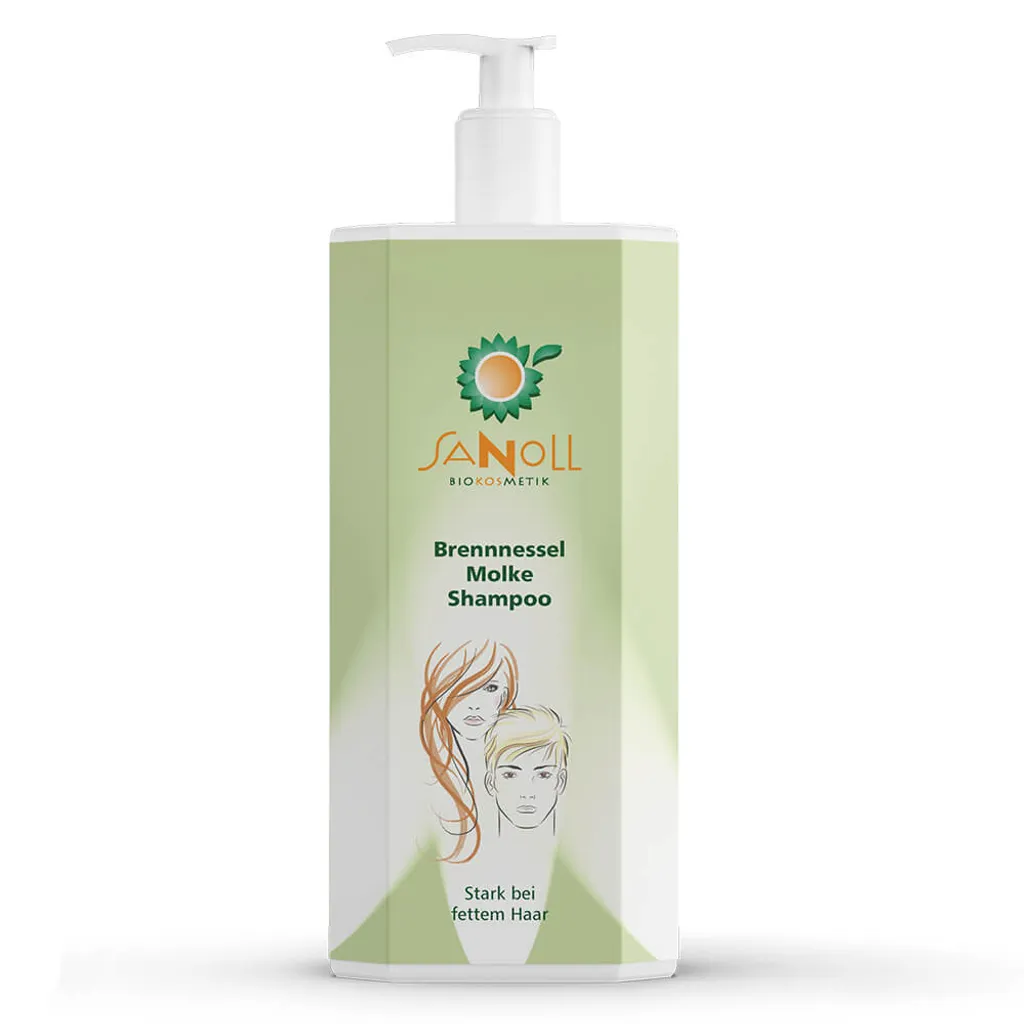 Shampoo Naturale Ortica e Siero di Latte 1 Litro - Zero Sprechi Eco-Pack