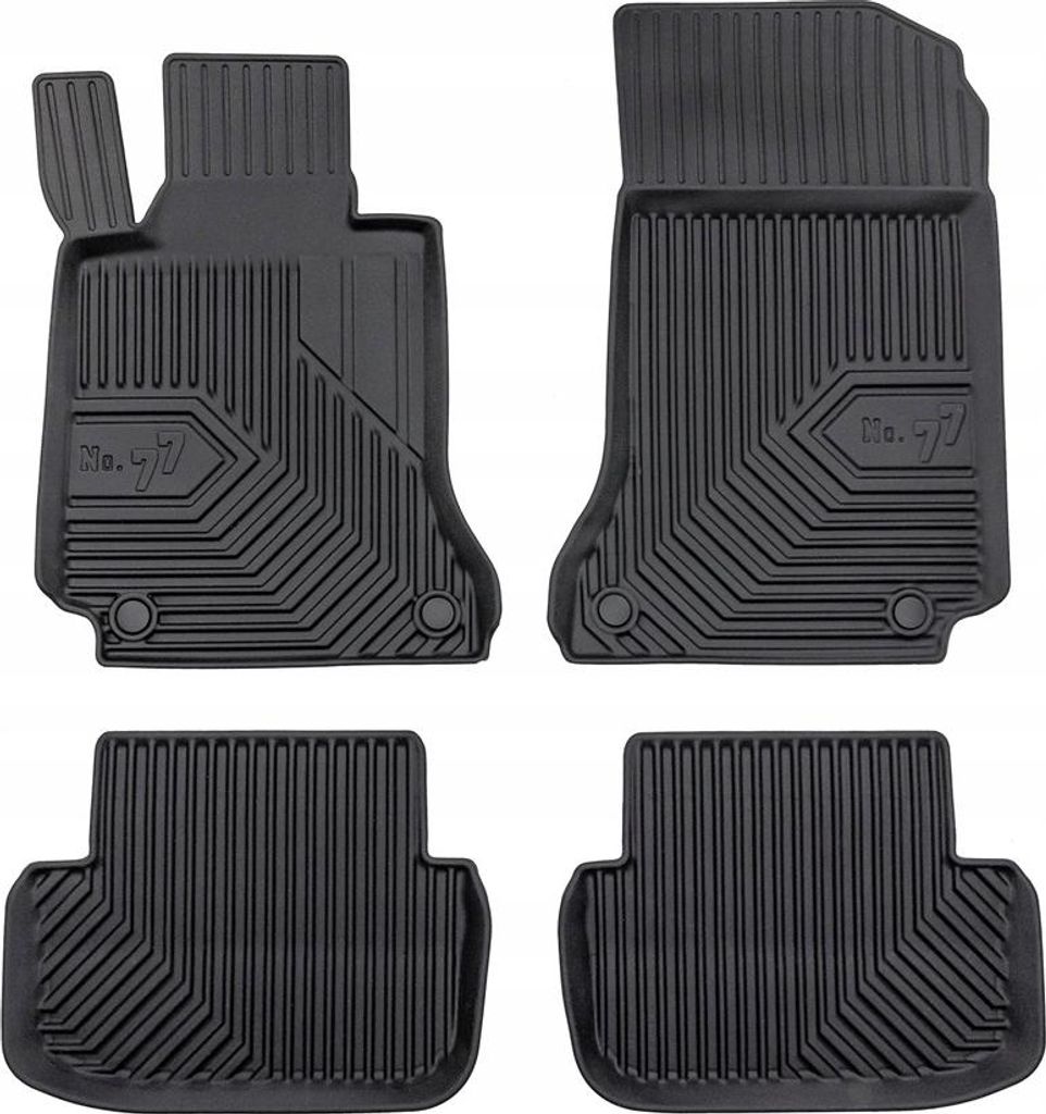 GUMMIMATTEN MERCEDES E C207 Coupe 2009-2017 KOFFERRAUM 77