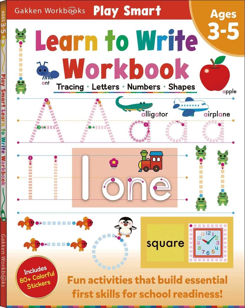 Play Smart Learn to Write Workbook