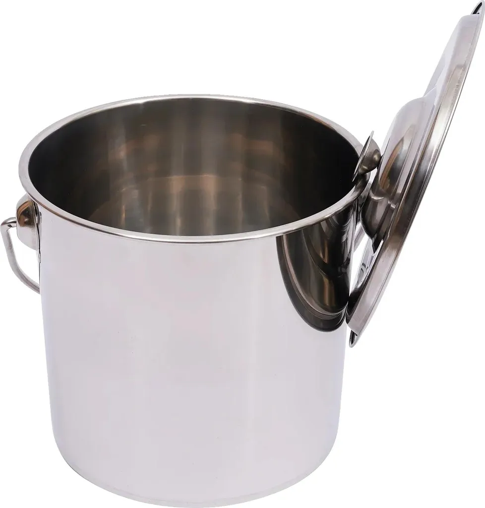 Contenitore Gastronorm 12L Inox - Secchio Graduato per Cucina Professionale