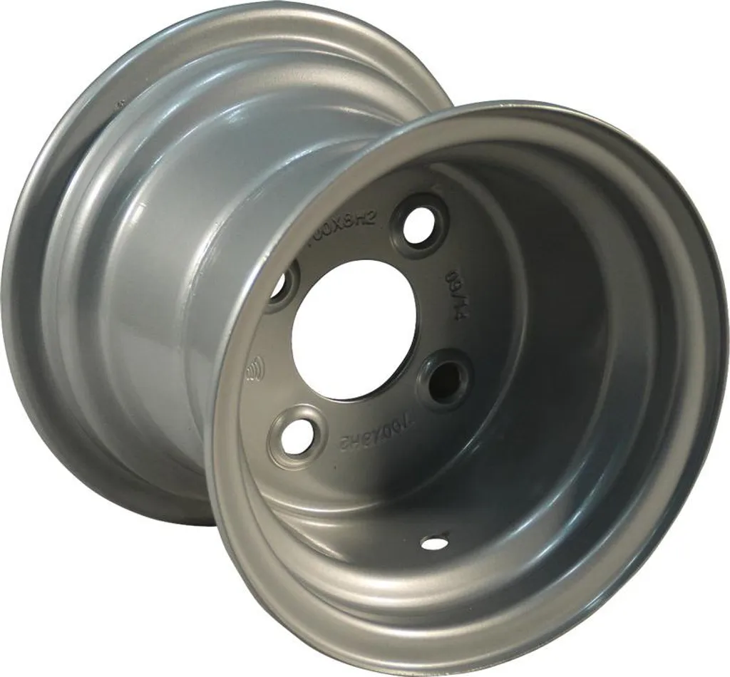 Jante 8 pouces 4x100 ET-2 pour corriger le tangage de votre remorque