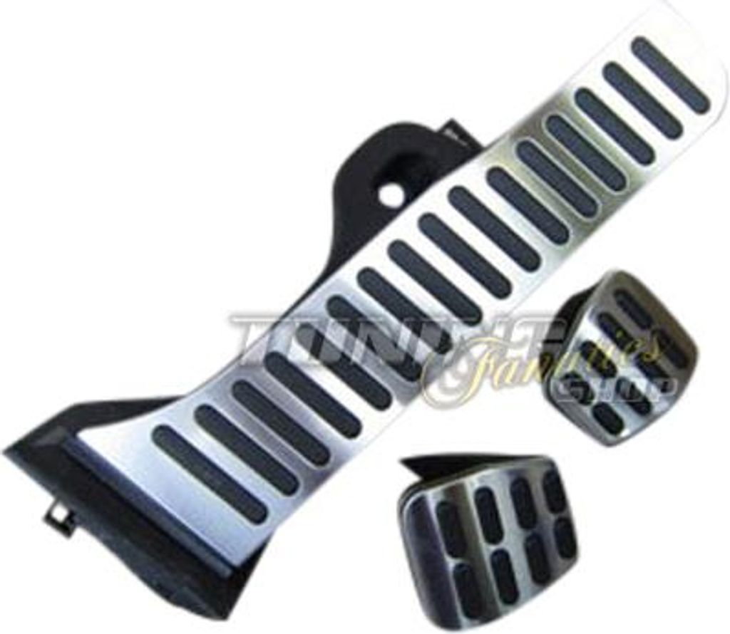 Original Pedalkappen Pedalset Pedale SET Skoda Superb 2 II 3T / Octavia II 1Z
