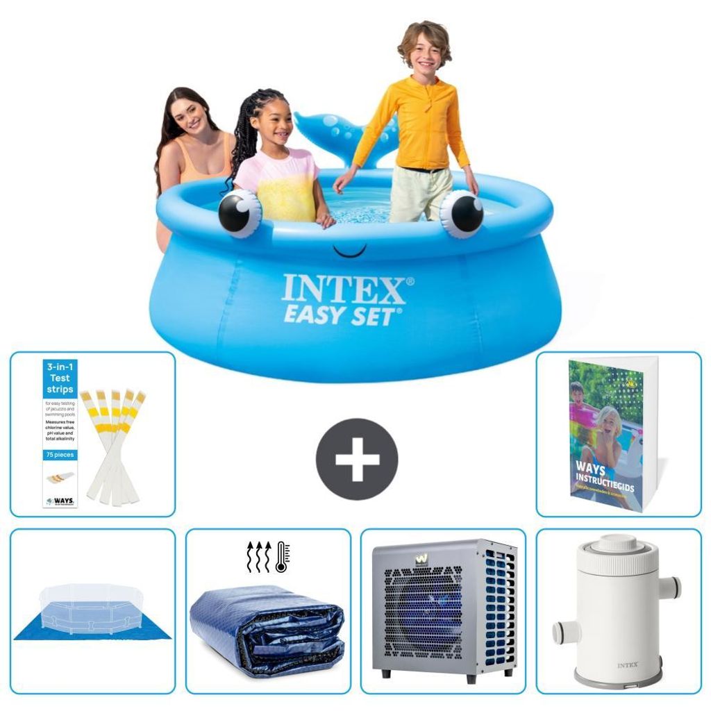 Easy Set Pool Rund - Wal - 183x51 cm - 7-teilig S104