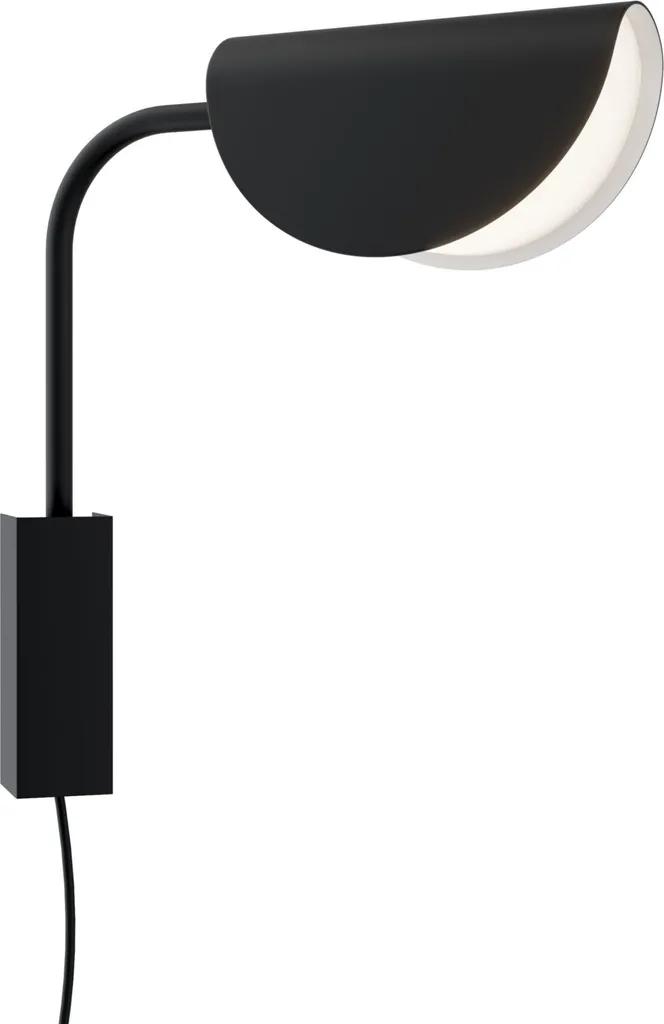 Luminaire mural Maytoni Mollis noir de 36,5 cm pour éclairage intérieur
