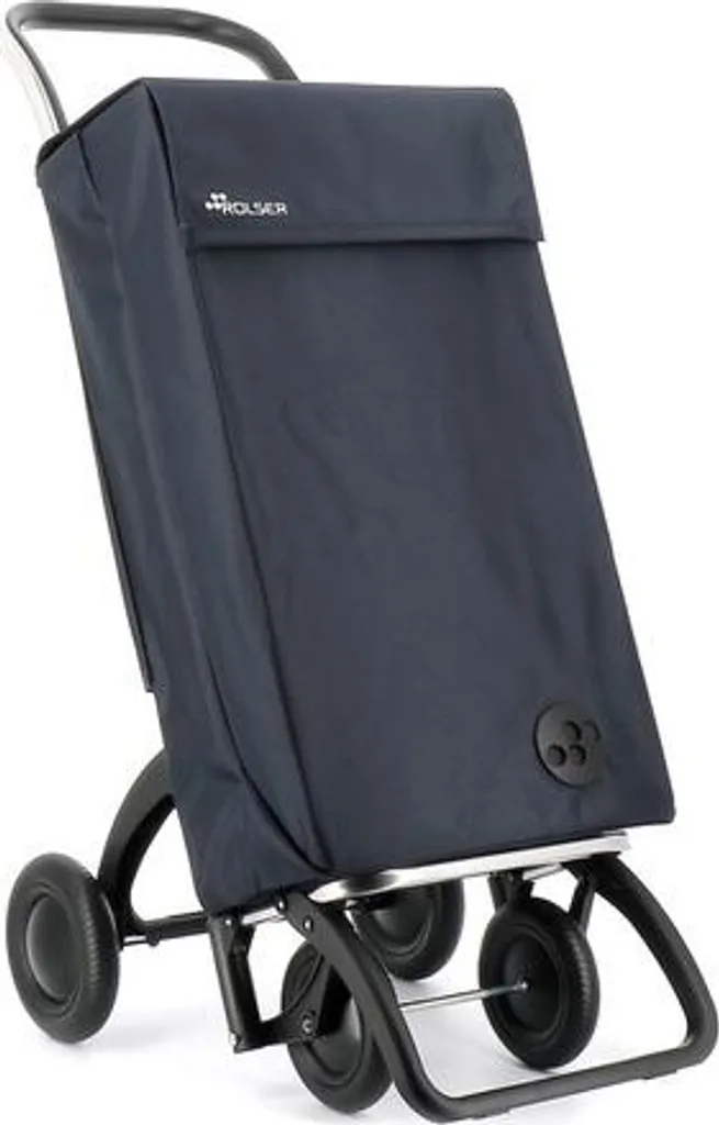 Chariot de Course Anti Mal de Dos 4 Roues Rolser Sbelta MF en Aluminium
