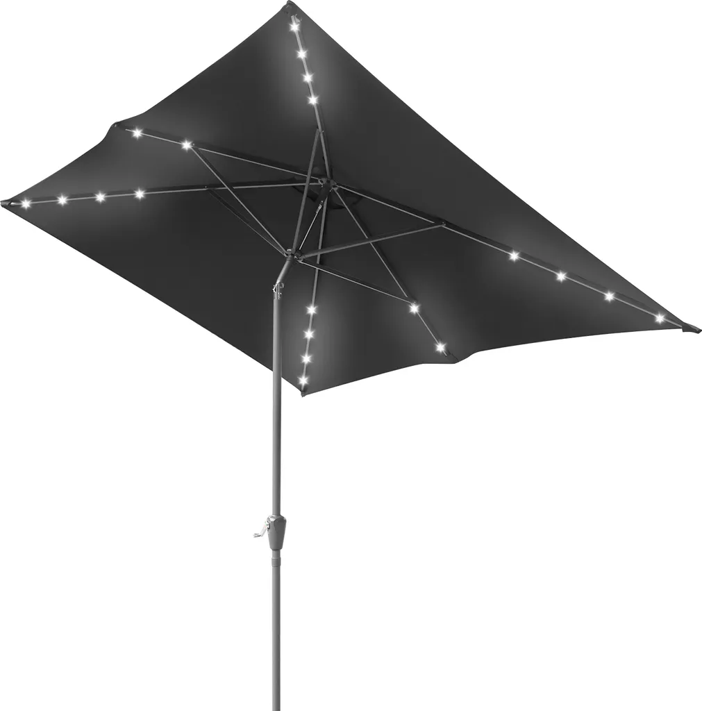 Recensione Ombrellone Hengda LED 2x3m: Atmosfera Magica sul Balcone
