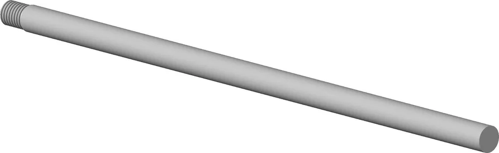 Poignée de brosse Dornbracht 90209750700-42 brossé or platine