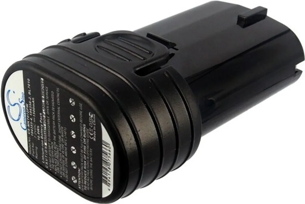 Batterie Li-ion pour Aspirateur Makita CL070DZ et Perceuse DF010DSE 7.2V